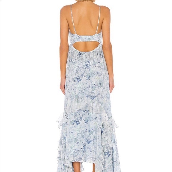 amur asymmetrical midi toile dress - Picture 3 of 4